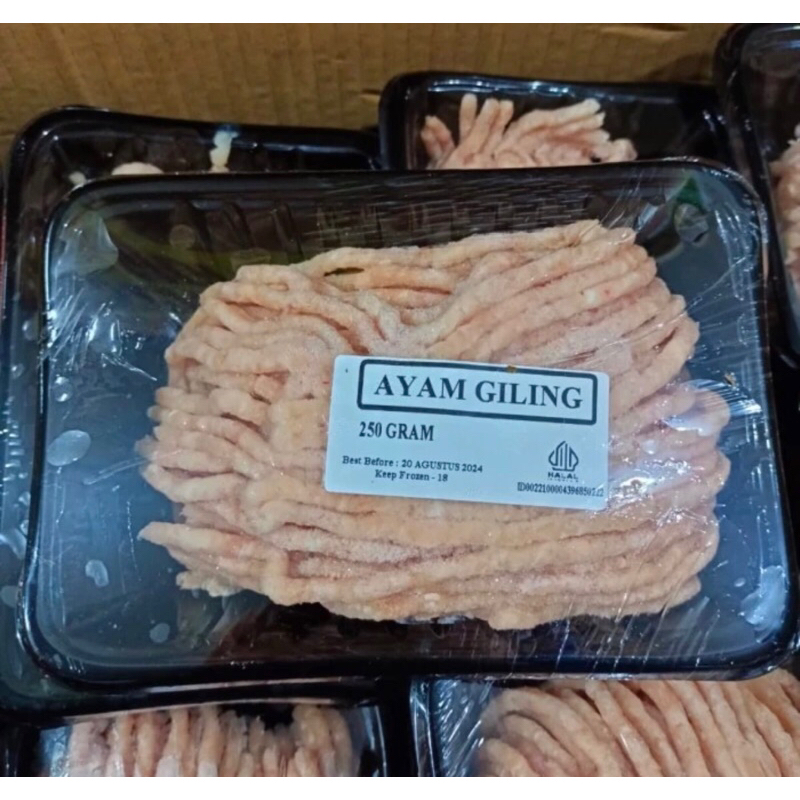 

DAGING AYAM GILING 250 GRAM