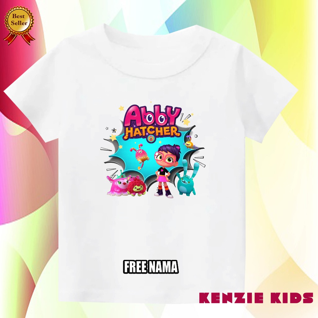 KAOS ATASAN ANAK MOTIF ABBY HATCHER