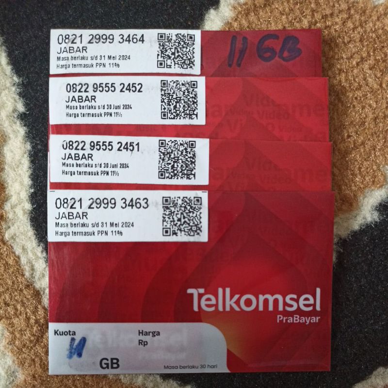 Telkomsel Lite 11GB, Telkomsel Lite 15GB, Telkomsel By.U 7GB