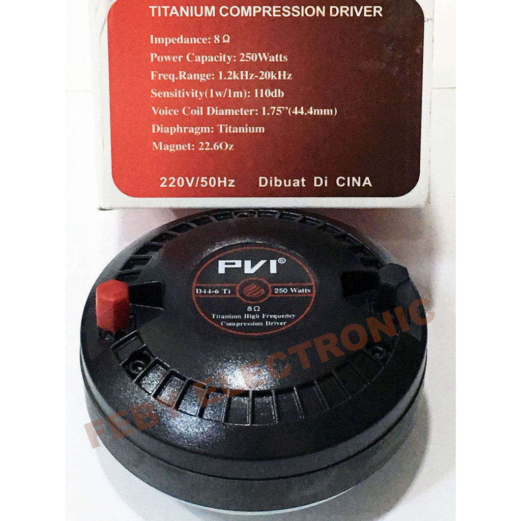 Tweeter Driver PVI 44-6 Ti Original