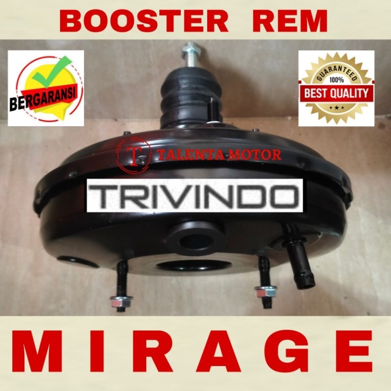 BERGARANSI. BOSTER REM MITSUBISHI MIRAGE BRAKE BOOSTER VACUM VAKUM MEREK BIRKENS ORIGINAL