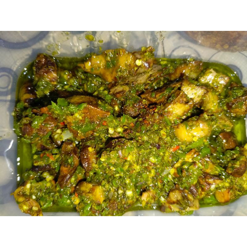 

saambel ati ampla cabe ijo