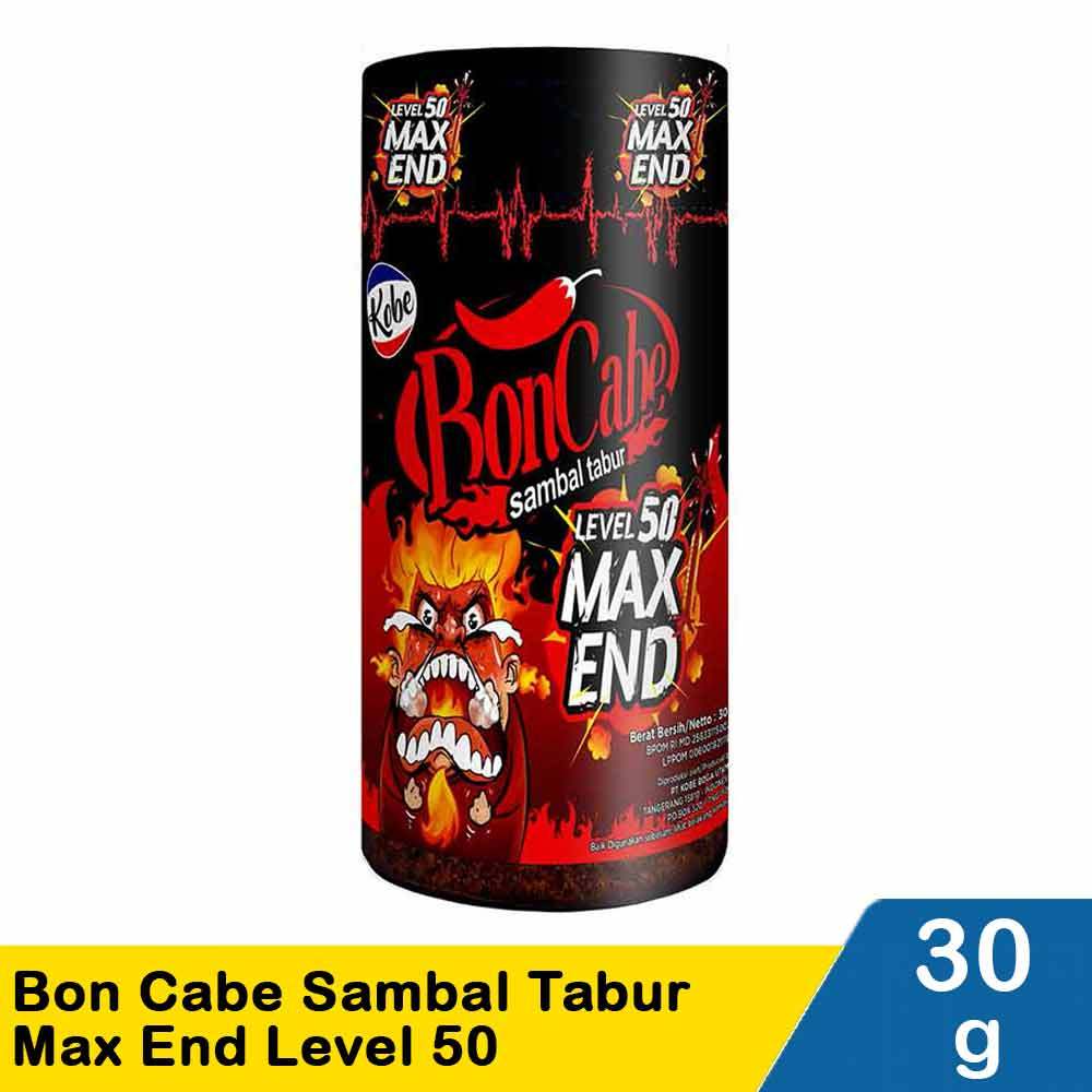 

Kobe Bon Cabe Sambal Tabur Max End Level 50 30G