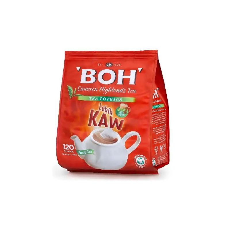 

Boh Tea PotBags~Boh Tea Sachet 120 Lebih Kaw