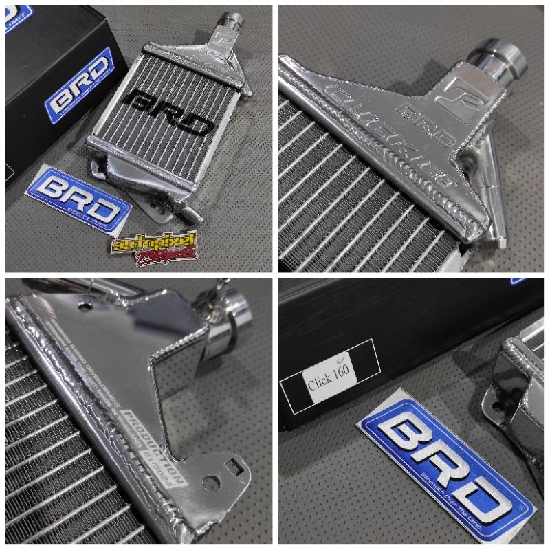 Radiator BRD Almunium Vario 160 Click 160 Radiator Almu BRD Original Thailand