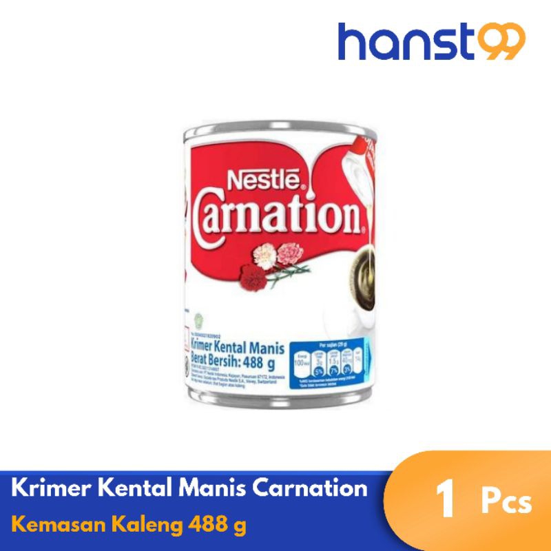 

Susu Carnation Besar 488 gr Nestle krimer kental manis SKM