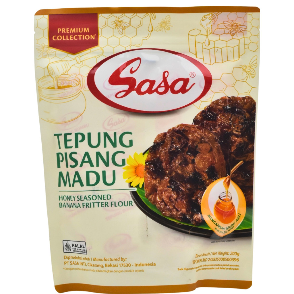 

Tepung SASA Pisang Madu 200 gr Banana Fritter Flour