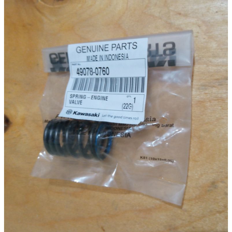 per klep klx D-Tracker 150 original Kawasaki