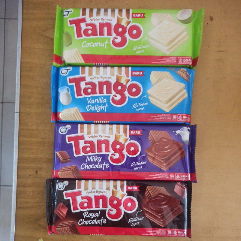 

Tango Wafer 110gr / coconut / chocolate / Vanilla / Milky