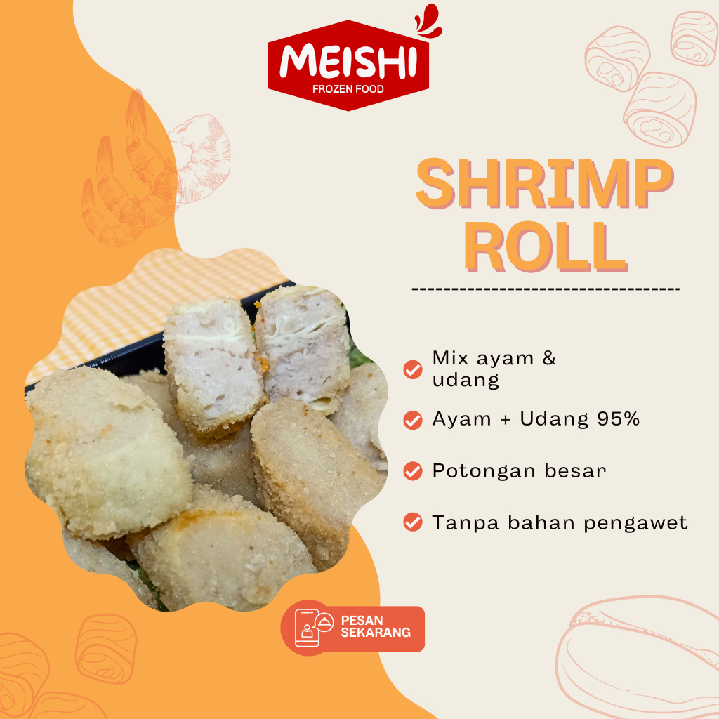 

Shrimp Roll Homemade Bandung