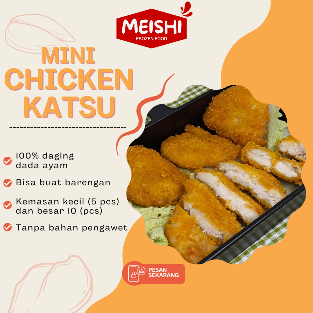 

Mini Chicken Katsu Frozen Food Homemade Bandung