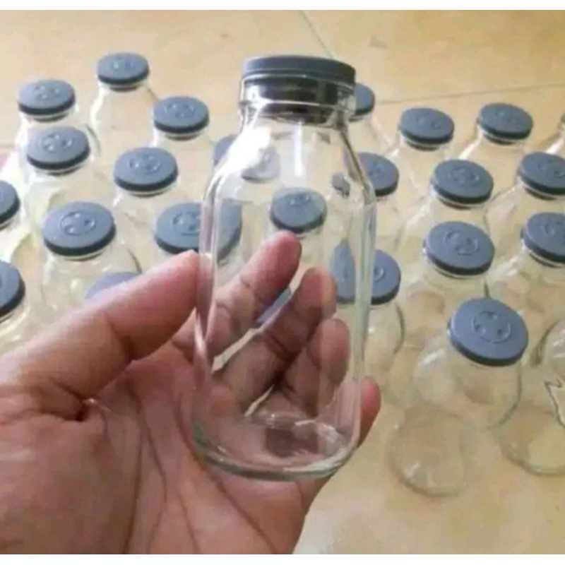 BOTOL KACA 100 ML FREE PACKING KARDUS