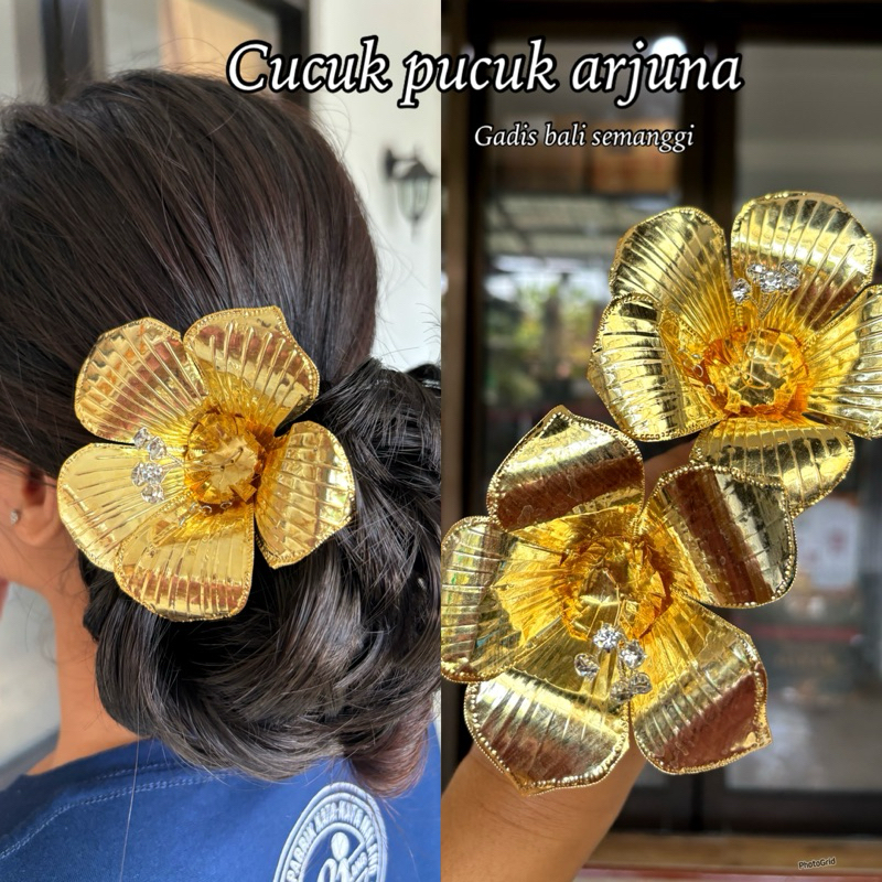 cucuk pucuk arjuna tipe 3/ bunga sanggul/ sanggul modern