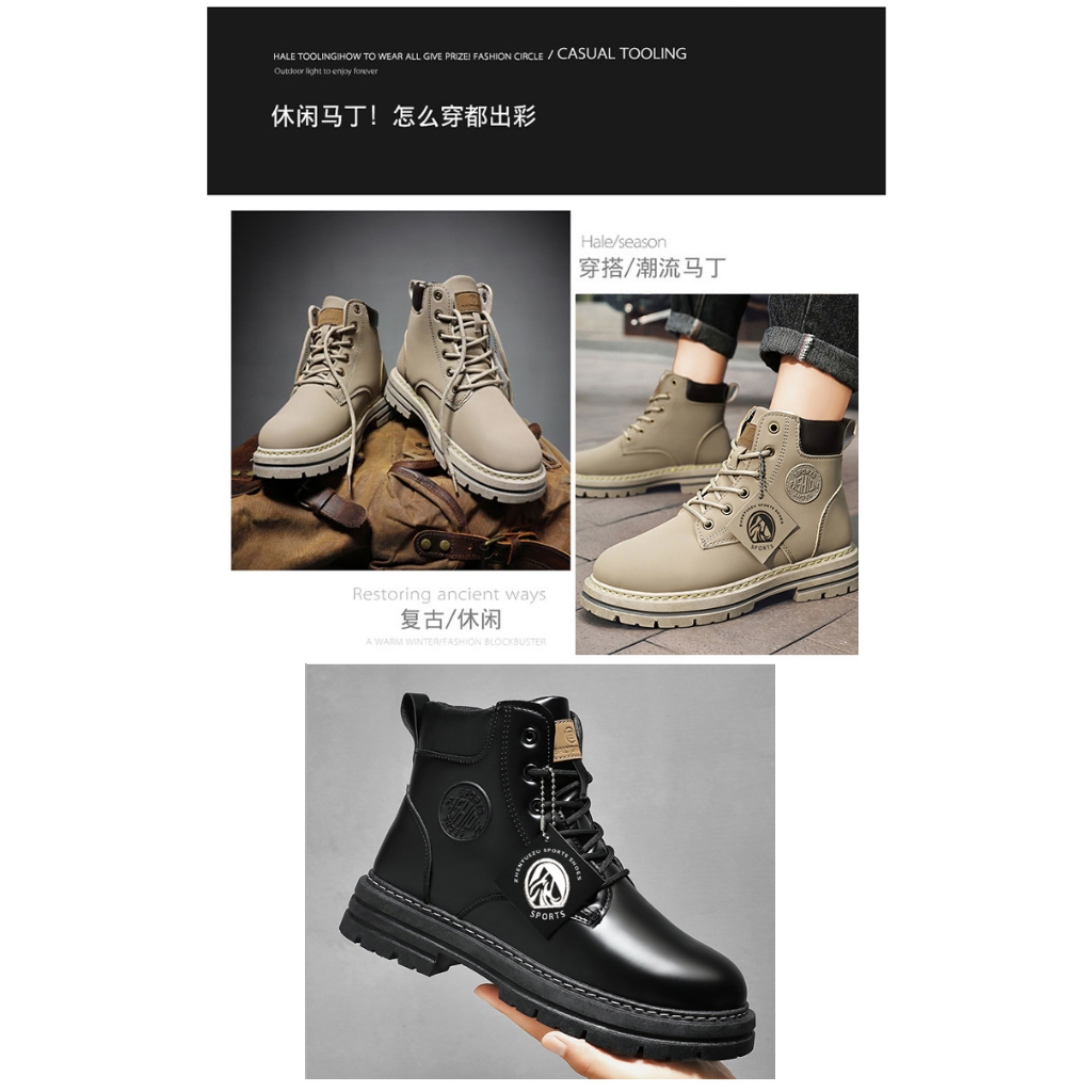 PROMO TERBARU 2025 SEPATU DR MARTENS ORIGINAL SOL TINGGI LOW BOOTS PRIA CASUAL TERBARU SEPATU BOOTS