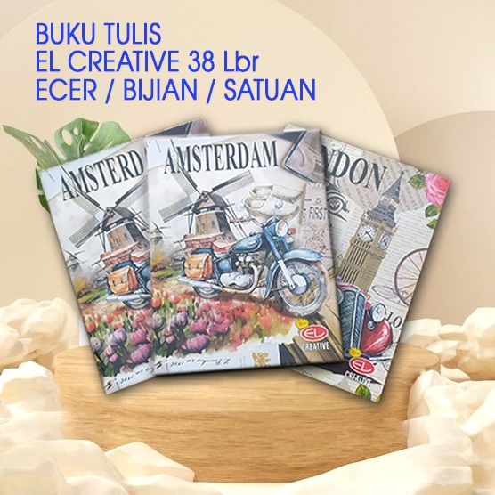 

Buku Tulis CREATIVE 38 Lembar / Ecer /Satuan