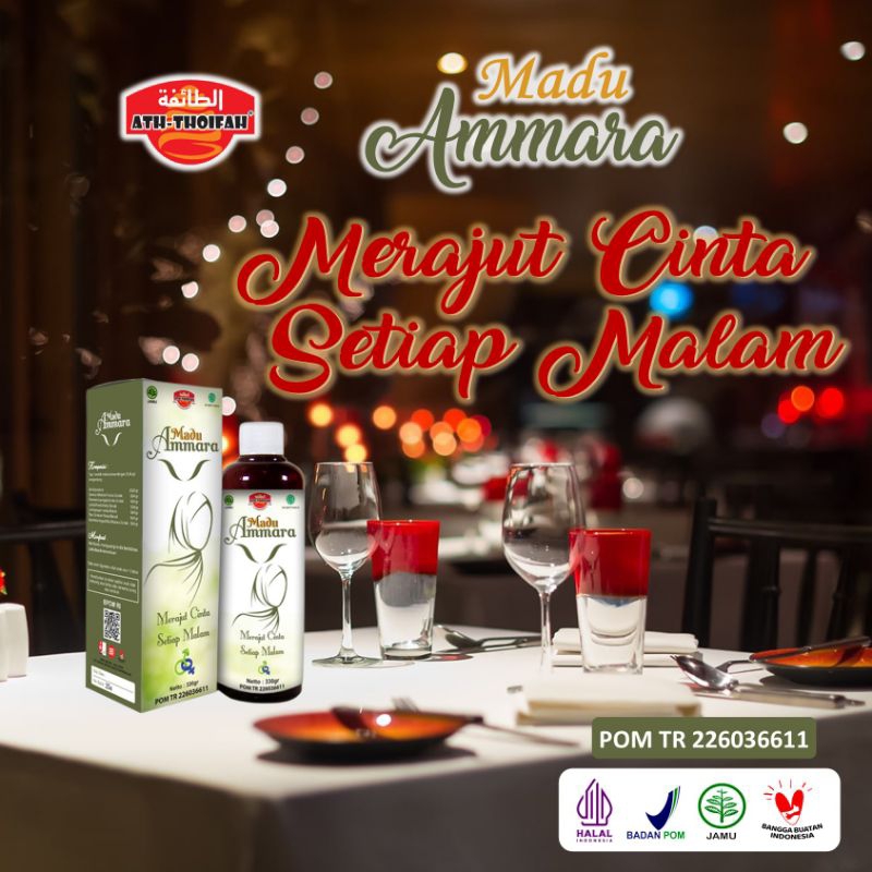 

Madu Ammara Ath Thoifah 330 gr Madu Ramuan Kesehatan dan Kecantikan Wanita