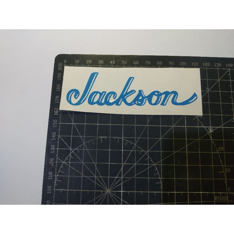 

cutting stiker jackson