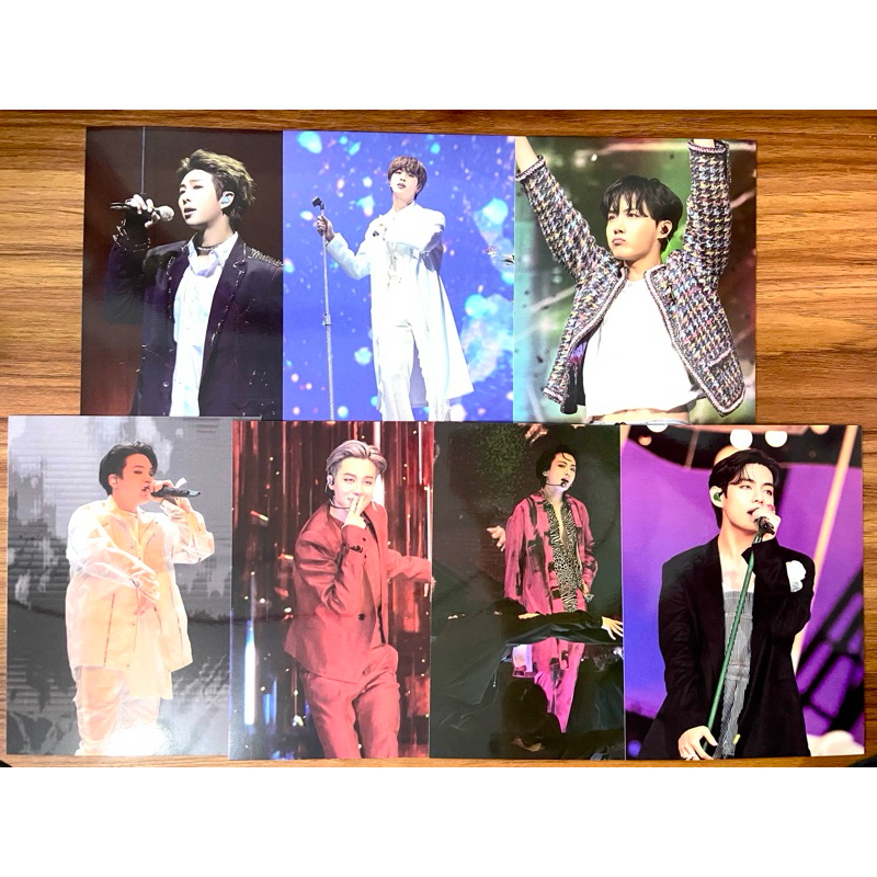 POSTCARD PHOTOCARD PC BTS MAP OF THE SEOUL MOTS ONE BLURAY BR