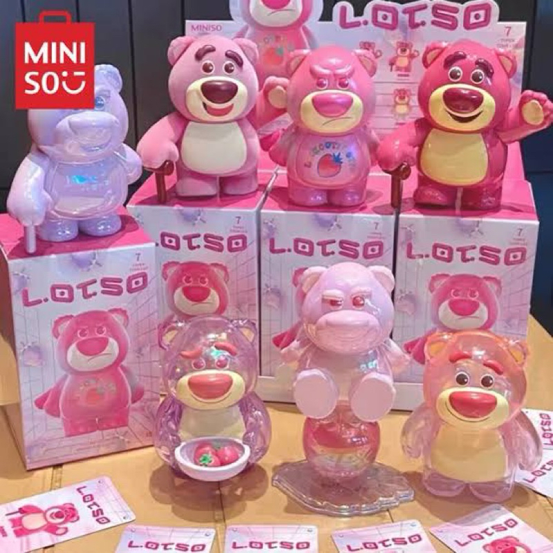 MINISO Disney Toy Story Variety Lotso Confirmed Blind Box Figure