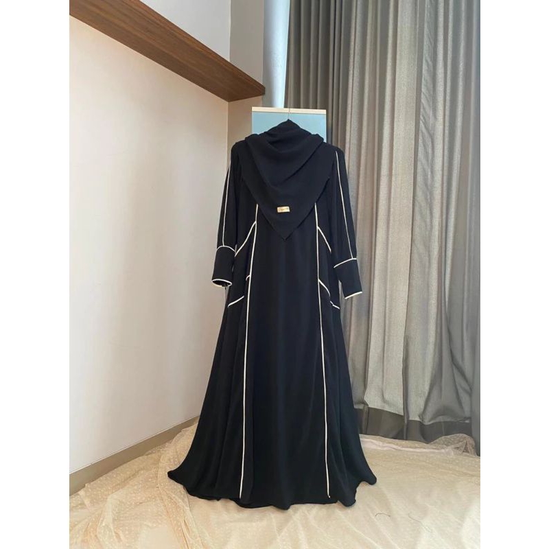 Inara Abaya Set Khimar | Gamis Abaya Set Khimar Terbaru 2025