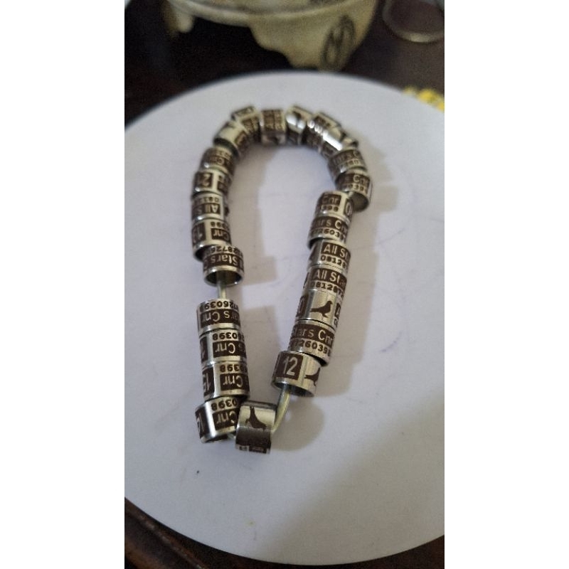 RING MERPATI BAHAN BAJA CUSTOM NAMA SENDIRI