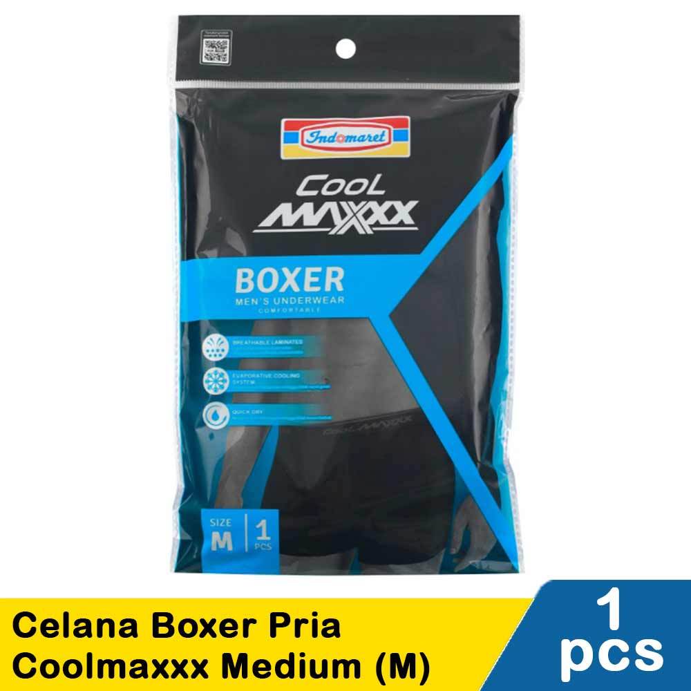 Indomaret Celana Boxer Pria Coolmaxxx Medium