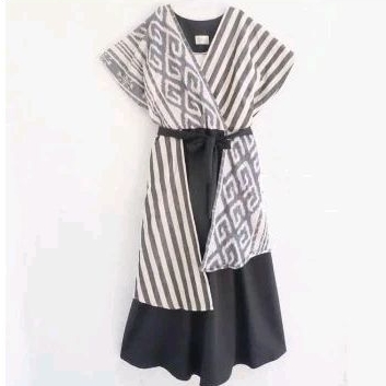 Dress Batik Tenun Etnik Naomi