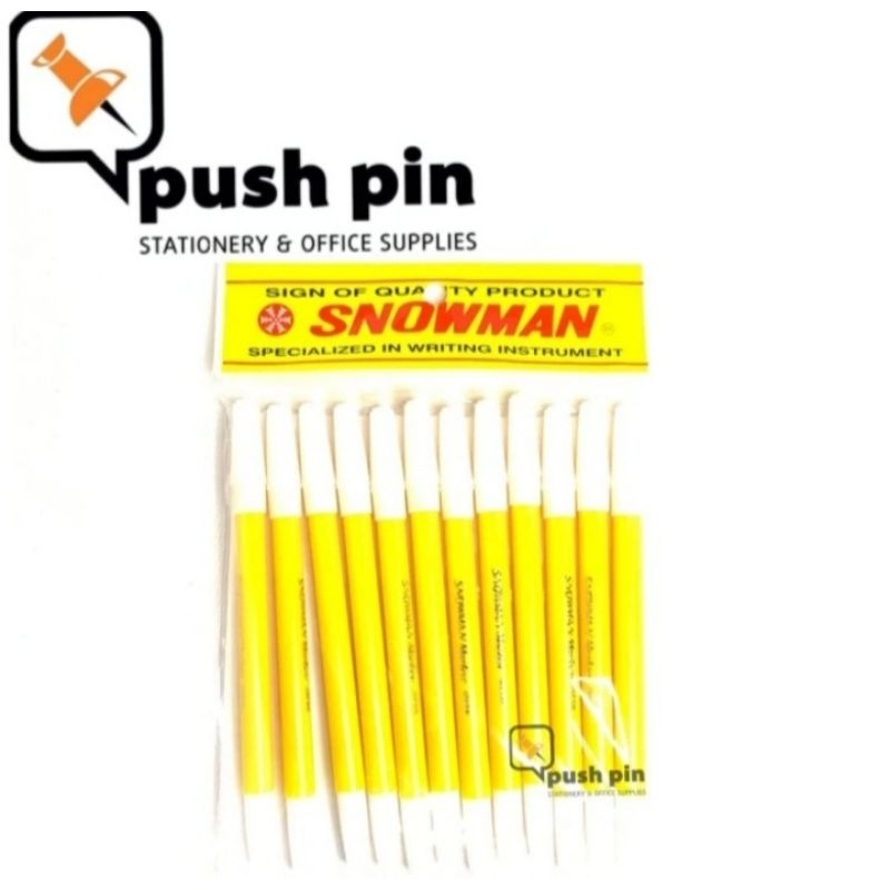 

Snowman Spidol Kecil isi 12 Kuning