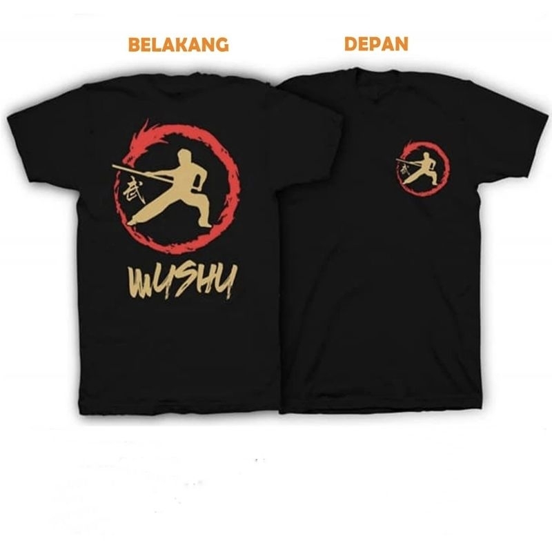 KAOS PRIA WANITA KEREN BISA COD//WUSHU