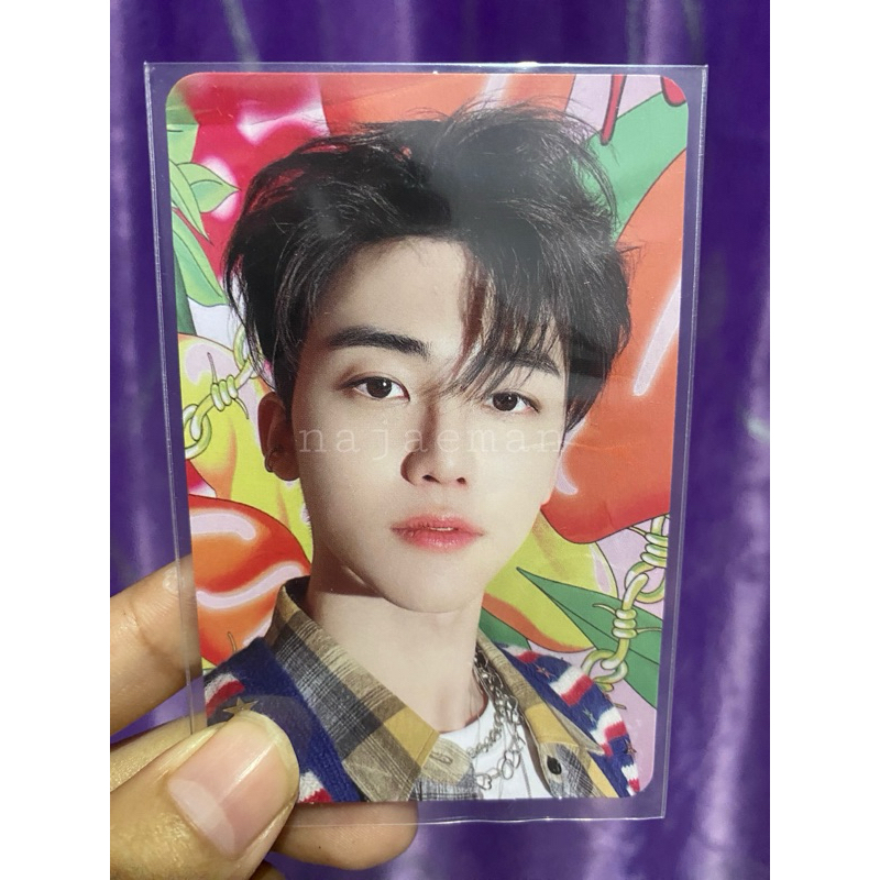 pc photocard jaemin sgs global hot sauce hotsa