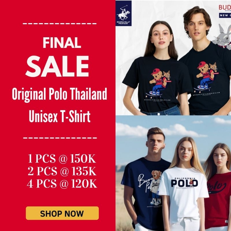 ORIGINAL BEVERLY HILLS POLO UNISEX T-SHIRT