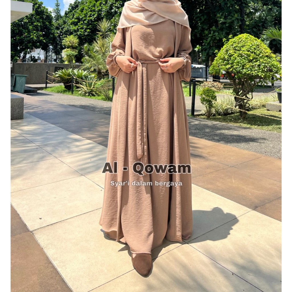 Gamis Abaya Model Terbaru Simple Polos Warna Soft Adem Kekinian | Abaya Turki Umroh | Gamis Wanita