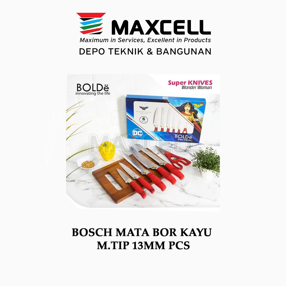 BOLDE KNIVES WONDER WOMAN (6 PCS) SET