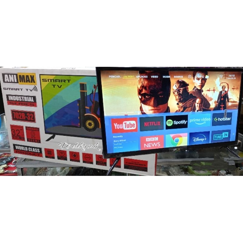 smart tv led digital 32 inch Animax Baru/Garansi
