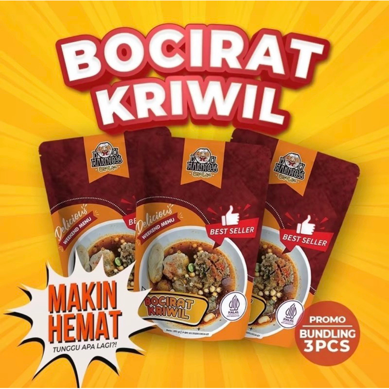 

BUNDLING 3 BOCIRAT KRIWIL BOCI MAKNYOSS