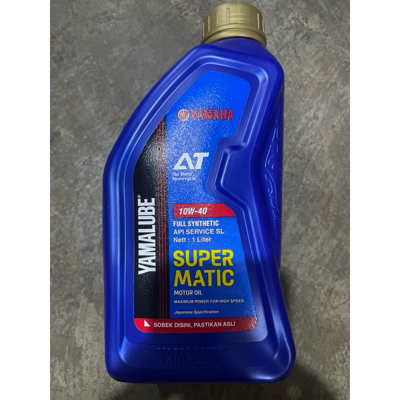 Oli NMAX ASLI 100% YAMAHA 1 LITER OIL Yamalube Super Matic YamaLUB N MAX 1 liter OLI MOTOR YAMALUBE 