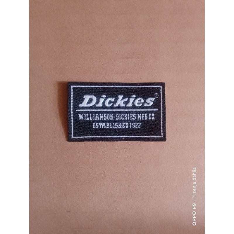 

label woven dickies high quality