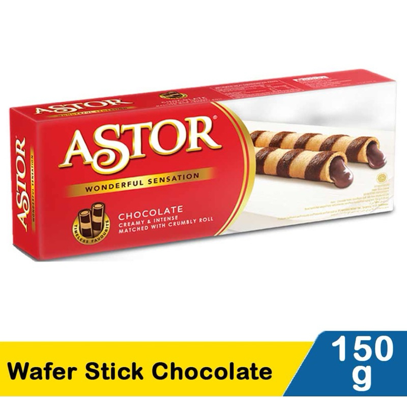 

astor wafer stick chocolate 150g