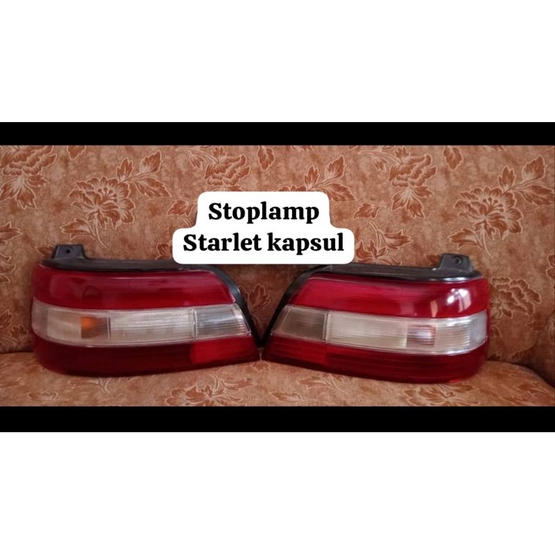 stoplamp starlet kapsul / lampu belakang Starlet