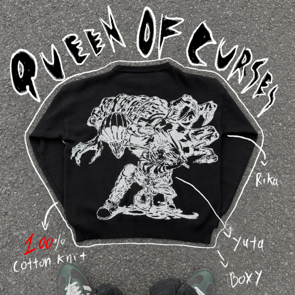 Hishiro's Signature Queen Of Curses Knit Sweater (Yuta)