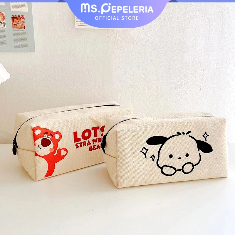 

Tempat Pensil/Snoopy kotak pensil/Kotak Pensil Beruang Stroberi /kotak alat tulis-Ms.Pepeleria