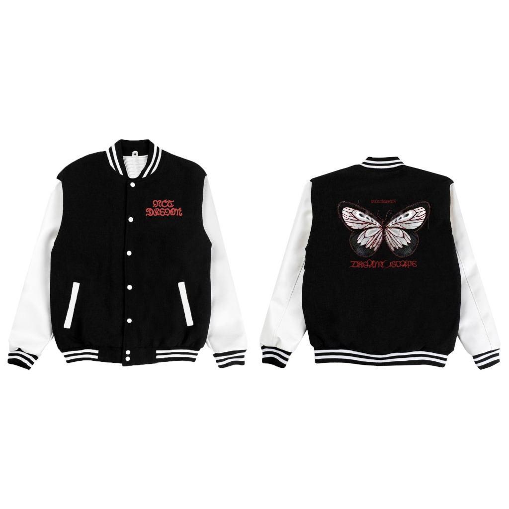 Sweater Varsity nct dream logo depan belakang nct dream scape