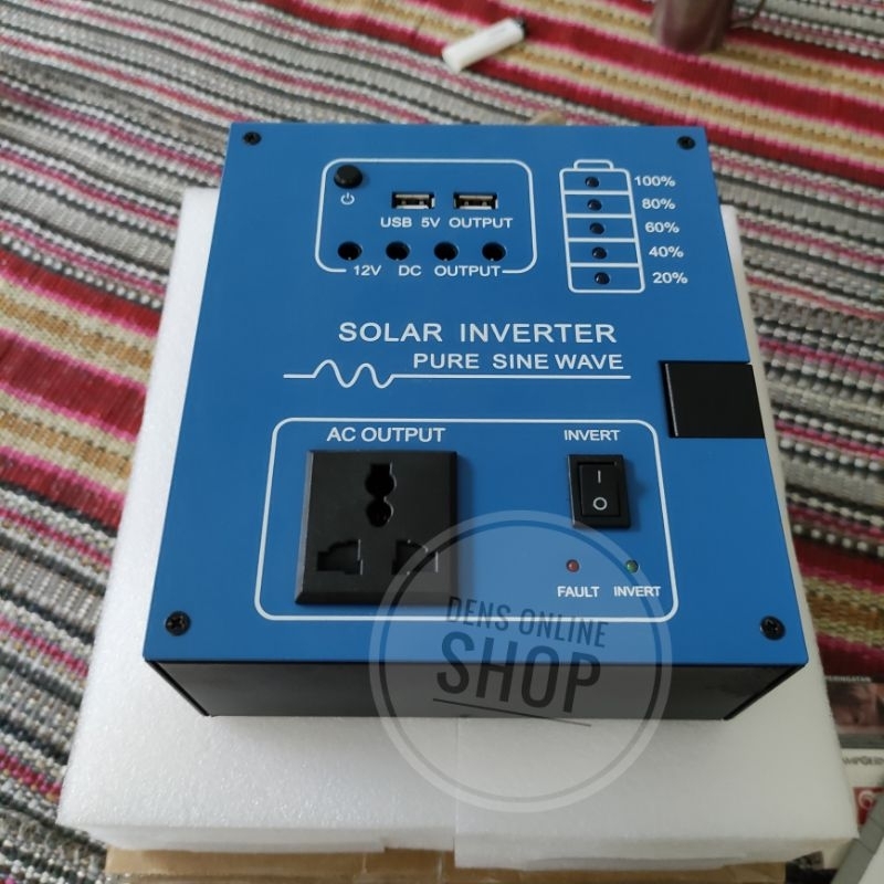 Inverter Mini 500 Watt 12 Volt Pure Sine Wave include SCC