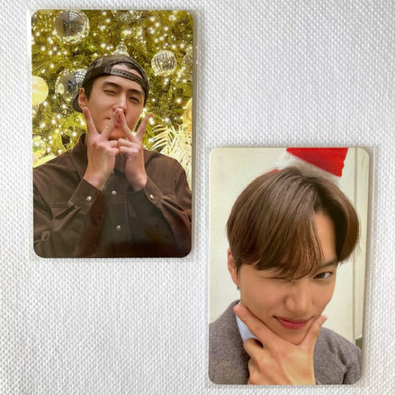 PC EXO KAI SEHUN PINK CHRISTMAS (UNSEALED)