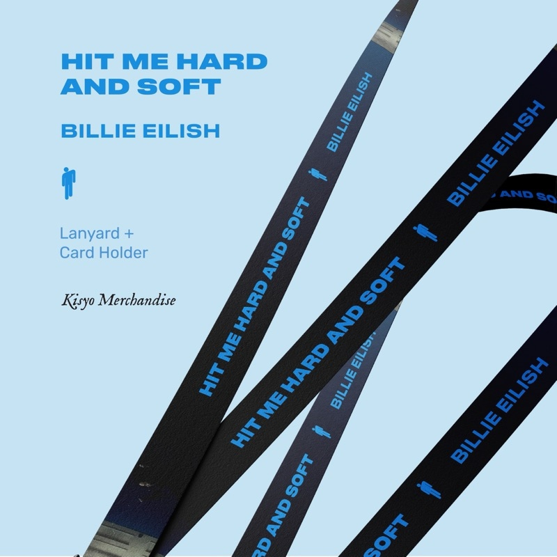 

Lanyard Billie Eilish - Hit Me Hard and Soft | Merchandise Billie Eilish