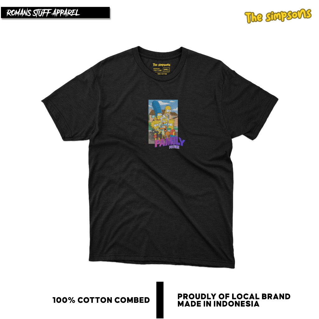 KAOS THE SIMPSON LUCU | KAOS DISTRO SIMPSON | KAOS COTTON COMBED
