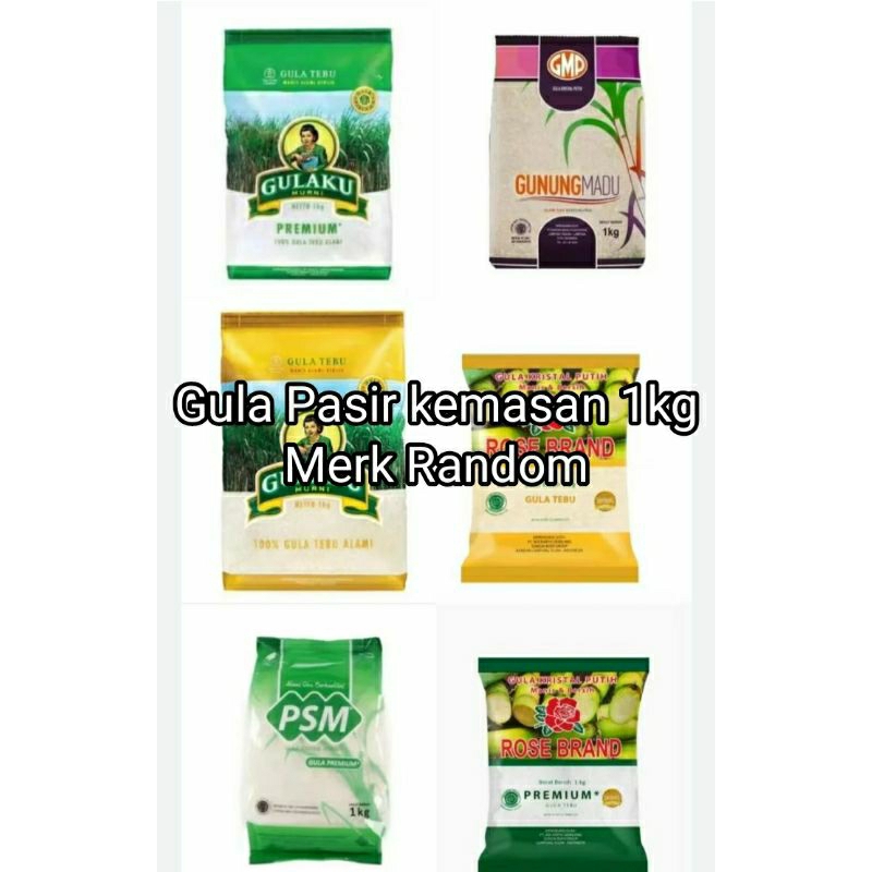 

Gula Pasir Kemasan 1kg