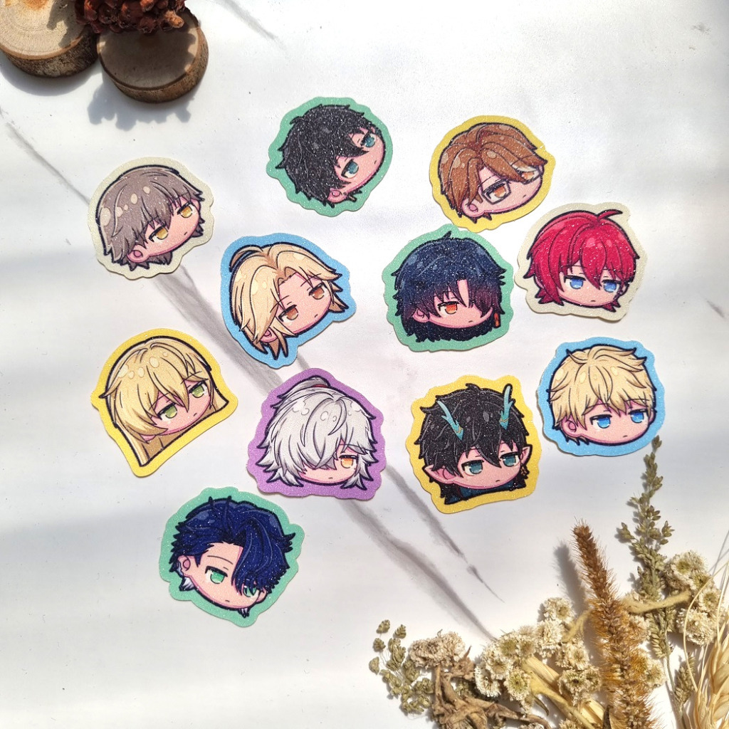 Phone Strap Keychain Pin Sticker Honkai Star Rail Jingyuan Yanqing Luocha Danheng Blade Luka Welt Sa