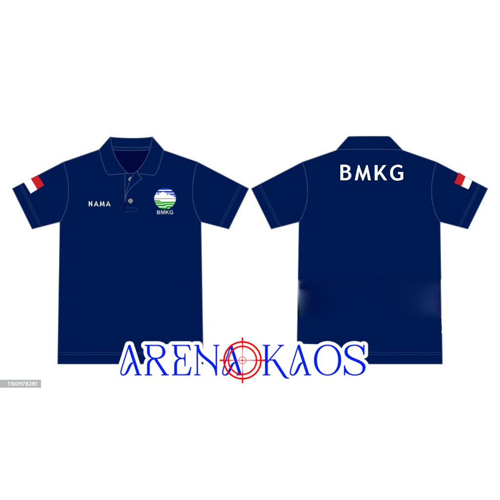 POLOSHIRT BMKG / KAOS KERAH BMKG