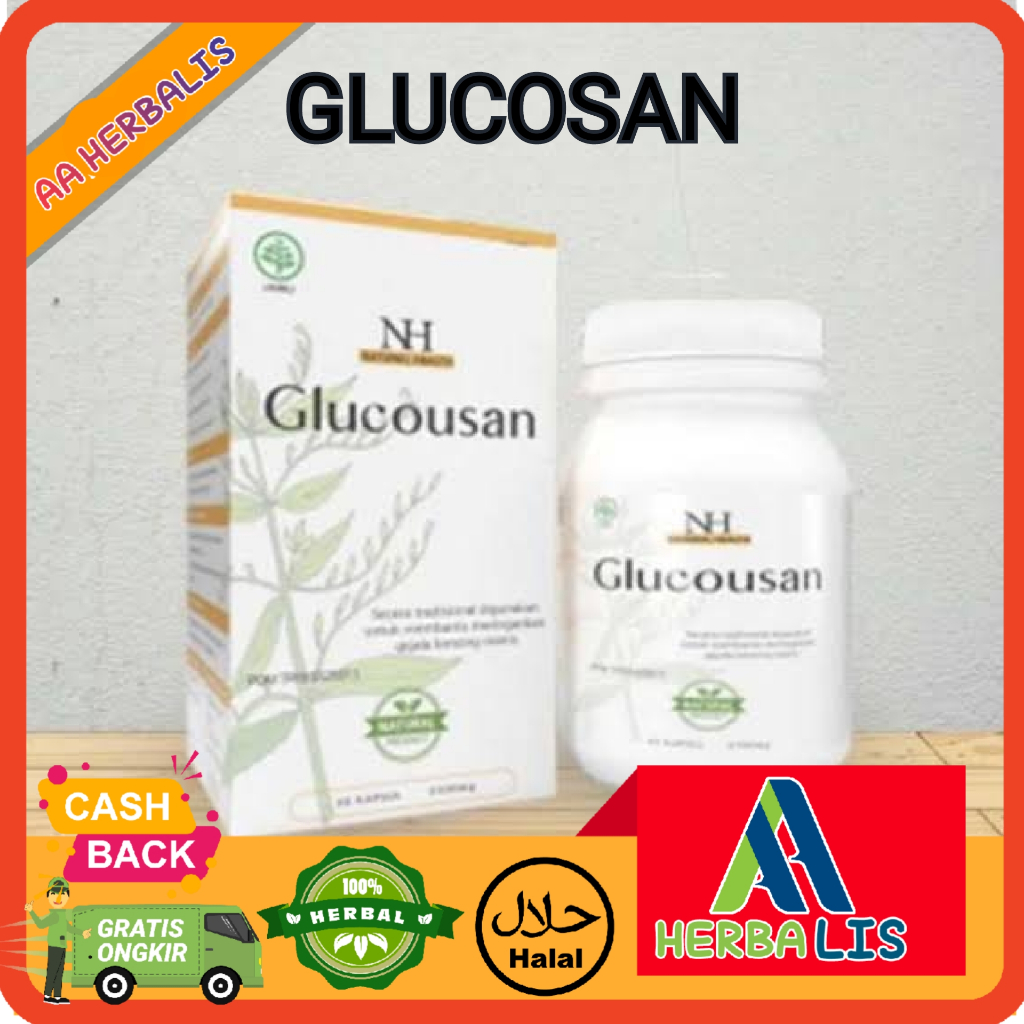 GLUCOUSAN - GLUCOUSAN ORIGINAL - OBAT GLUCOSAN - OBAT DIABETES HERBAL Glucousan - Suplemen glucosan 